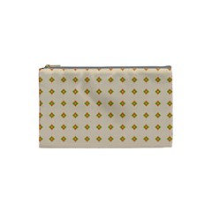 Pattern Background Retro Cosmetic Bag (small)  by Simbadda