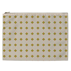 Pattern Background Retro Cosmetic Bag (xxl)  by Simbadda