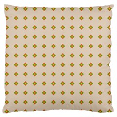 Pattern Background Retro Large Flano Cushion Case (one Side) by Simbadda