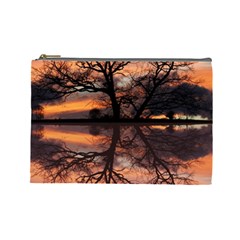 Aurora Sunset Sun Landscape Cosmetic Bag (large) 