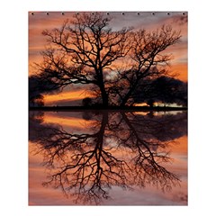 Aurora Sunset Sun Landscape Shower Curtain 60  X 72  (medium)  by Simbadda