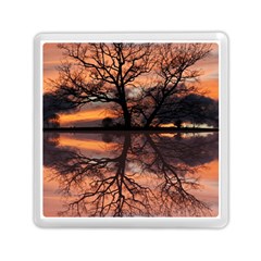 Aurora Sunset Sun Landscape Memory Card Reader (square)  by Simbadda