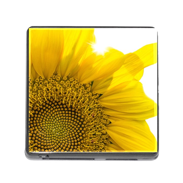 Plant Nature Leaf Flower Season Memory Card Reader (Square)