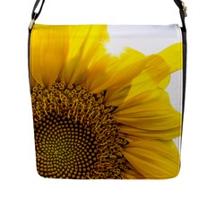 Plant Nature Leaf Flower Season Flap Messenger Bag (l)  by Simbadda