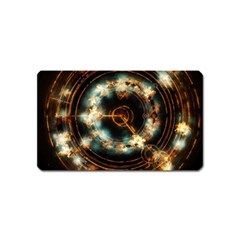 Science Fiction Energy Background Magnet (name Card) by Simbadda