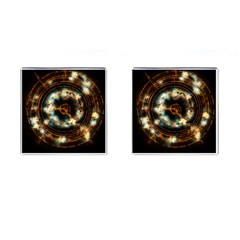 Science Fiction Energy Background Cufflinks (square) by Simbadda