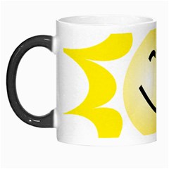 The Sun A Smile The Rays Yellow Morph Mugs by Simbadda