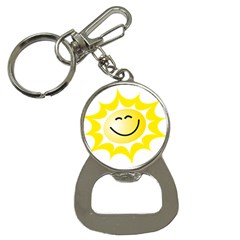 The Sun A Smile The Rays Yellow Button Necklaces by Simbadda