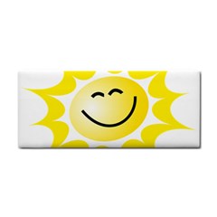 The Sun A Smile The Rays Yellow Cosmetic Storage Cases by Simbadda