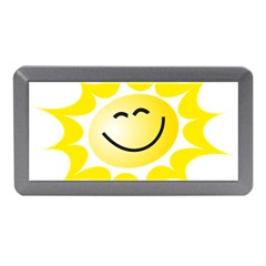 The Sun A Smile The Rays Yellow Memory Card Reader (mini) by Simbadda