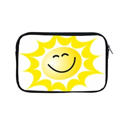 The Sun A Smile The Rays Yellow Apple Macbook Pro 13  Zipper Case