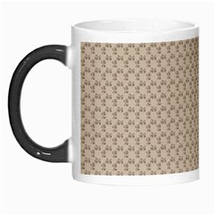 Pattern Ornament Brown Background Morph Mugs by Simbadda