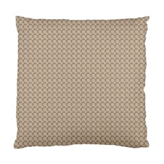 Pattern Ornament Brown Background Standard Cushion Case (one Side) by Simbadda