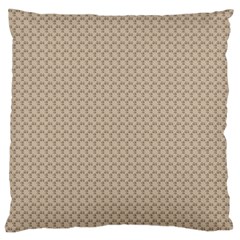 Pattern Ornament Brown Background Standard Flano Cushion Case (one Side) by Simbadda