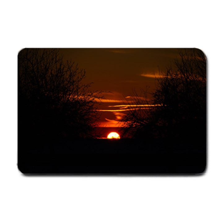 Sunset Sun Fireball Setting Sun Small Doormat 