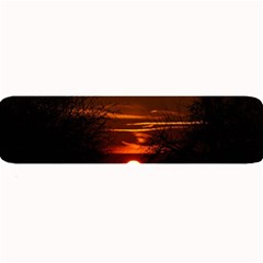 Sunset Sun Fireball Setting Sun Large Bar Mats by Simbadda