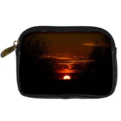 Sunset Sun Fireball Setting Sun Digital Camera Cases by Simbadda