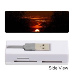 Sunset Sun Fireball Setting Sun Memory Card Reader (stick)  by Simbadda