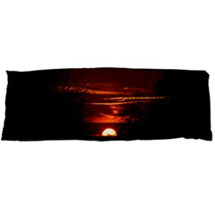 Sunset Sun Fireball Setting Sun Body Pillow Case Dakimakura (two Sides) by Simbadda