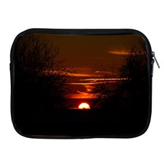 Sunset Sun Fireball Setting Sun Apple Ipad 2/3/4 Zipper Cases by Simbadda