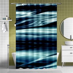 Texture Fractal Frax Hd Mathematics Shower Curtain 48  X 72  (small)  by Simbadda