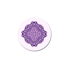 Mandala Purple Mandalas Balance Golf Ball Marker (10 Pack) by Simbadda