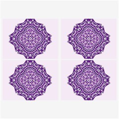 Mandala Purple Mandalas Balance Belt Buckles by Simbadda