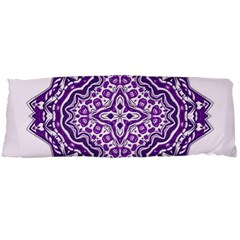 Mandala Purple Mandalas Balance Body Pillow Case Dakimakura (two Sides)