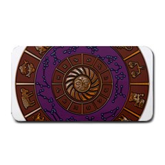 Zodiak Zodiac Sign Metallizer Art Medium Bar Mats by Simbadda