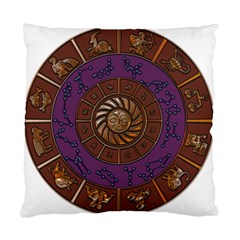 Zodiak Zodiac Sign Metallizer Art Standard Cushion Case (one Side) by Simbadda