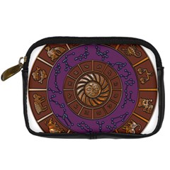 Zodiak Zodiac Sign Metallizer Art Digital Camera Cases by Simbadda