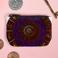 Zodiak Zodiac Sign Metallizer Art Mini Coin Purses by Simbadda