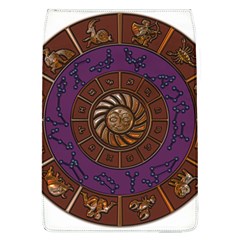 Zodiak Zodiac Sign Metallizer Art Flap Covers (l)  by Simbadda