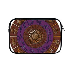 Zodiak Zodiac Sign Metallizer Art Apple Ipad Mini Zipper Cases by Simbadda