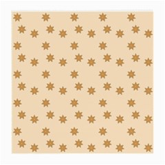 Pattern Gingerbread Star Medium Glasses Cloth (2-side) by Simbadda