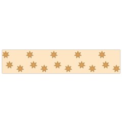 Pattern Gingerbread Star Flano Scarf (small) by Simbadda