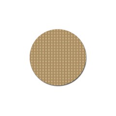 Pattern Background Brown Lines Golf Ball Marker by Simbadda