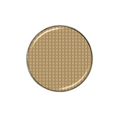 Pattern Background Brown Lines Hat Clip Ball Marker (10 Pack) by Simbadda