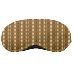 Pattern Background Brown Lines Sleeping Masks by Simbadda