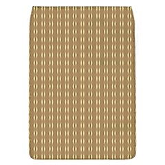 Pattern Background Brown Lines Flap Covers (l)  by Simbadda