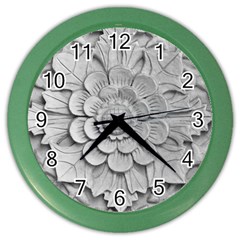 Pattern Motif Decor Color Wall Clocks by Simbadda