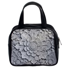 Pattern Motif Decor Classic Handbags (2 Sides) by Simbadda