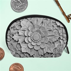 Pattern Motif Decor Accessory Pouches (large)  by Simbadda