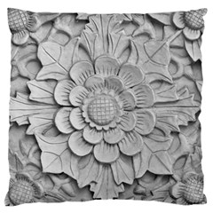 Pattern Motif Decor Standard Flano Cushion Case (two Sides) by Simbadda