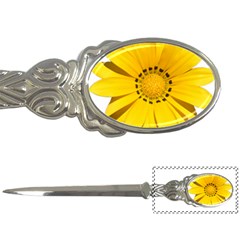 Transparent Flower Summer Yellow Letter Openers by Simbadda