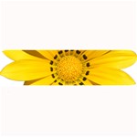 Transparent Flower Summer Yellow Large Bar Mats 32 x8.5  Bar Mat