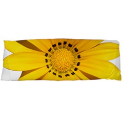 Transparent Flower Summer Yellow Body Pillow Case (dakimakura) by Simbadda