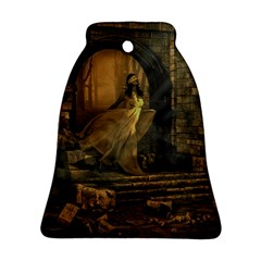 Woman Lost Model Alone Bell Ornament (two Sides) by Simbadda