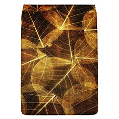 Leaves Autumn Texture Brown Flap Covers (s)  by Simbadda