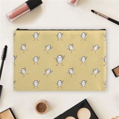 Happy Character Kids Motif Pattern Cosmetic Bag (large)  by dflcprints